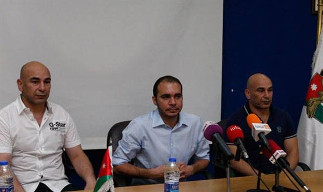 حسام حسن وإبراهيم حسن والأردن